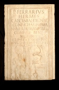 Stele iscritta (marmo)